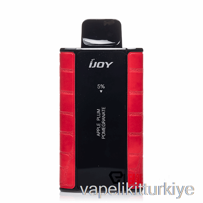 Vape Elektronik Sigara Ijoy Kaptan 10000 Tek Kullanımlık Elma Erik Nar